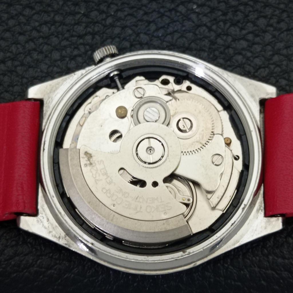 Б/У винтажные мужские часы SEIKO 5 AUTOMATIC 7S26A из Японии с красным циферблатом a435008-2 R122-a435008