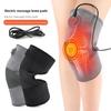 USB Charging Heating Knee Pads Vibration Massage Warm Protective Gear Hot Compress Massage Protection Electric Heating Knee Pads