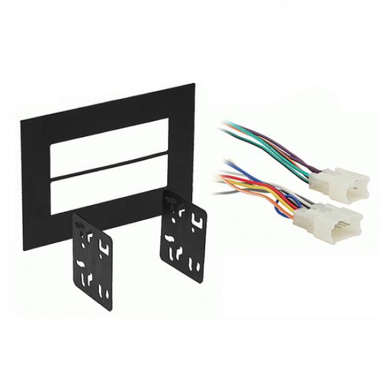 Fits Toyota Land Cruiser 1988-1992 Double DIN Harness Radio tall Dash Kit