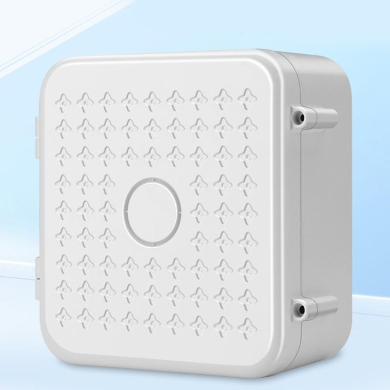 Outdoor Security Camera Power Box Waterproof Protective Case For Electronic Devices U v Resistant Plastic Design