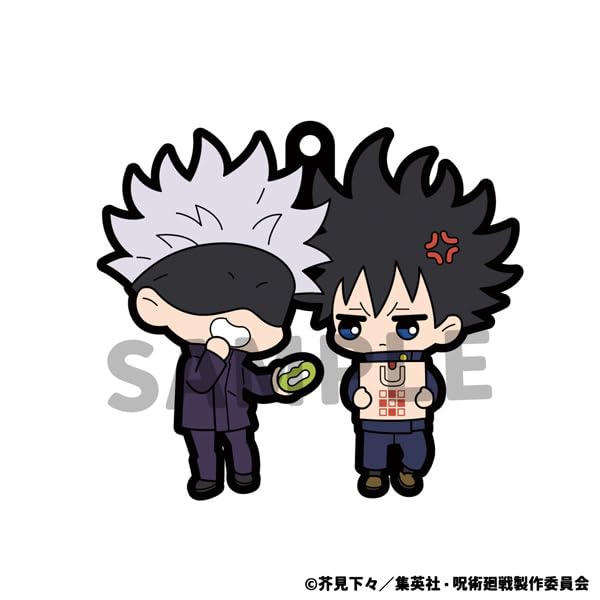 MegaHouse Резиновая Маскот Бадди Коллекция Jujutsu Kaisen 65мм ПВХ Окрашенная Полная Фигурка [Переиздание] (BOX) Прибл.