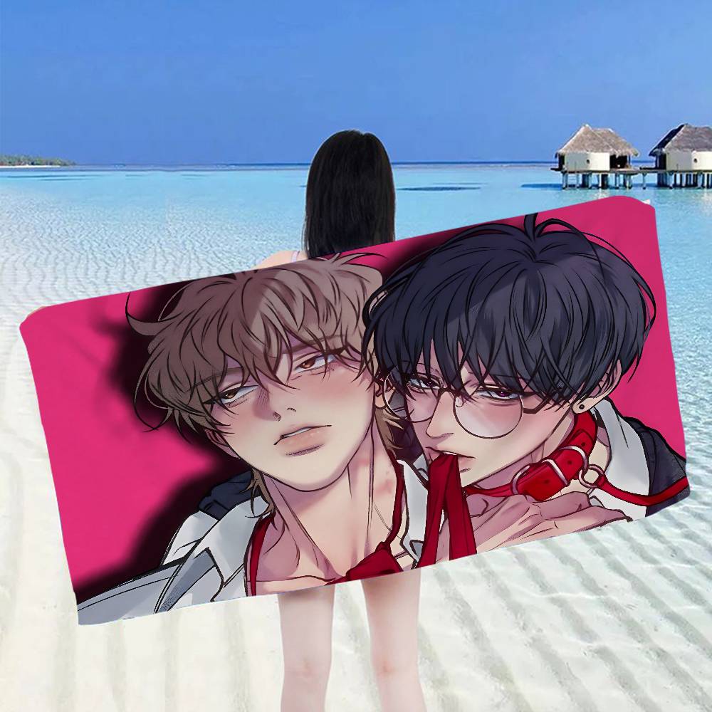 negative Love bl Big Microfiber Beach Towels Quick Dry Towel Sand Beach Towels Pool Towel for Travel Swim Pool Yoga