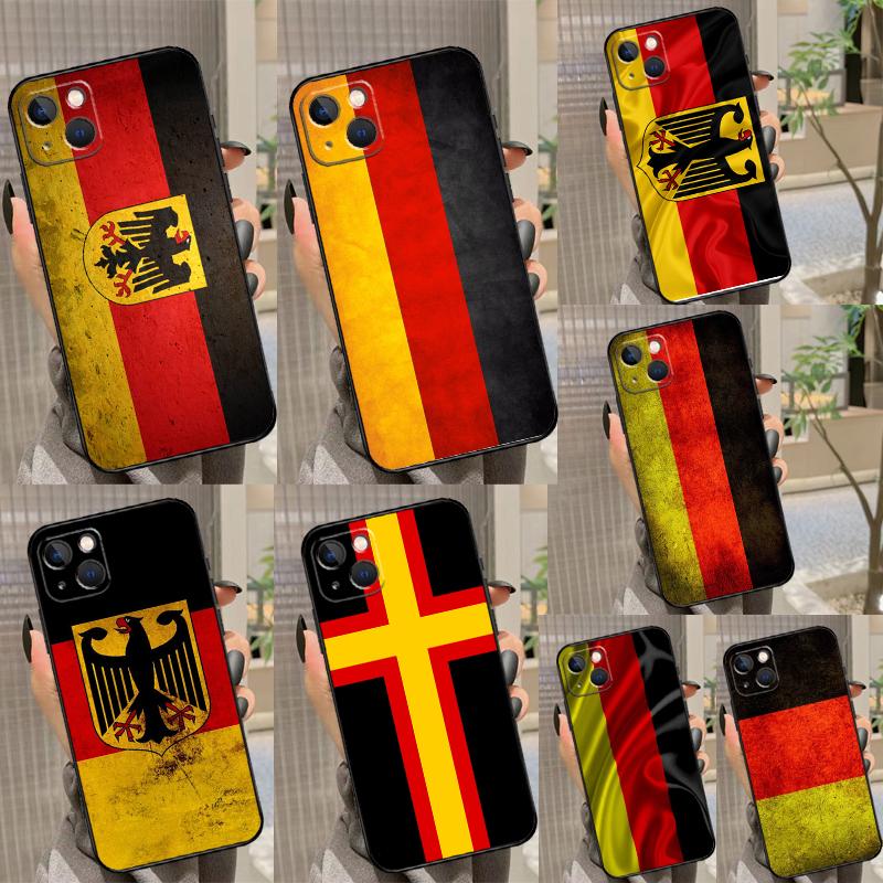 Germany Flag Banner Phone Case For Samsung Galaxy S25 FE S23 S21 S20 S22 S24 S26 Ultra S10 S26 Plus Cover Coque