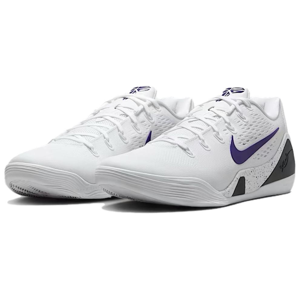 Nike Kobe 9 EM Protro TB Lakers Home Unisex Sneakers White Court-Purple IH1401-100