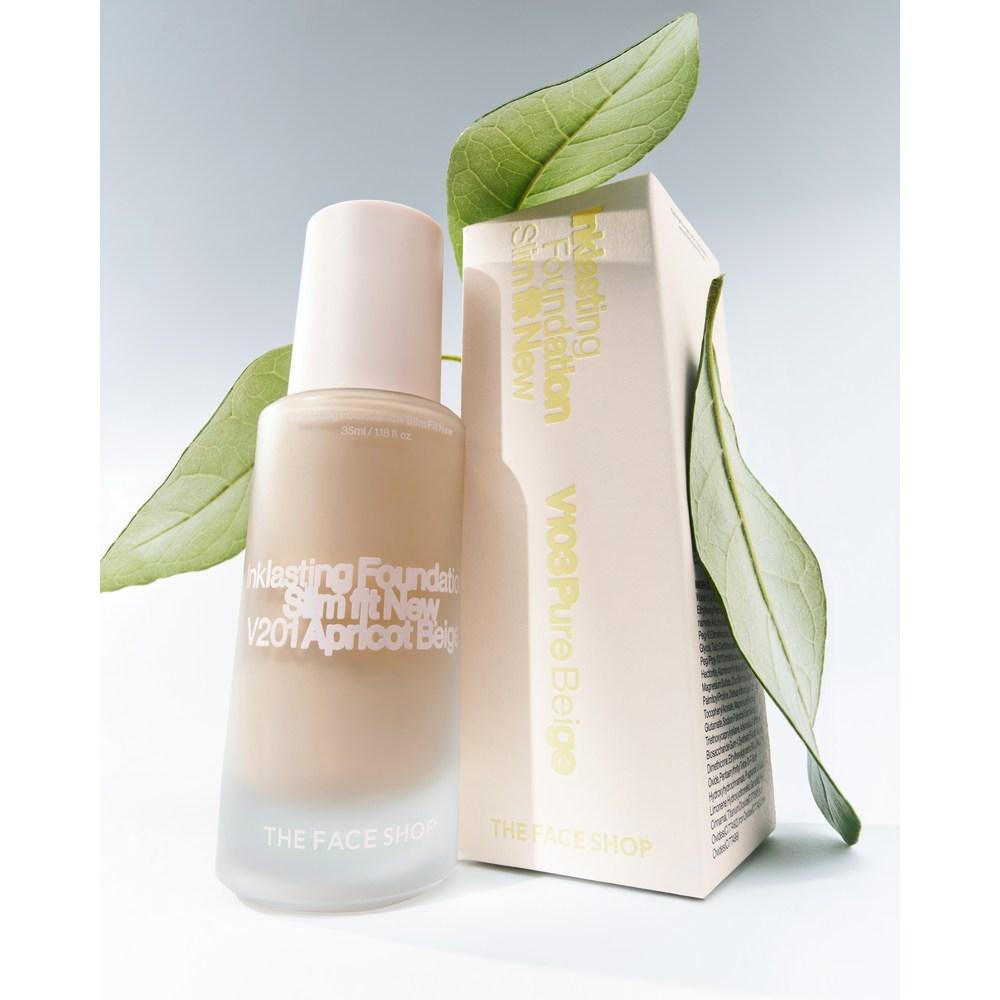 The Face Shop Тональная основа Ink Lasting Foundation Slim Fit New 35 мл, V203, 1 шт.