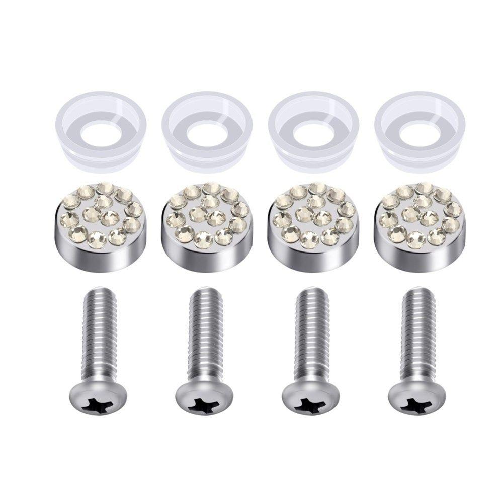 Luxury Crystal For Canada Car Frame Plate For USA Truck License Plate Frame Bling License Plate