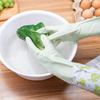 1 пара хозяйственных перчаток, водонепроницаемые многоразовые прочные перчатки с длинными манжетами, многоцелевые перчатки для мытья посуды, чистящий инструмент