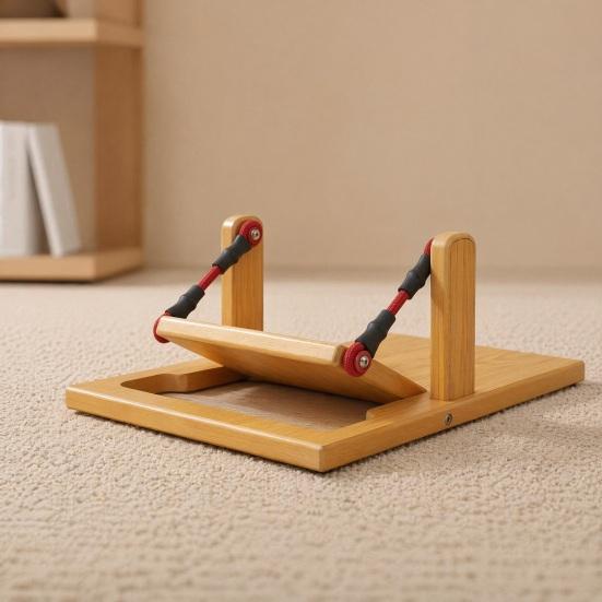 Wooden Calf Stretcher Slant Board Achilles Tendonitis Plantar Fasciitis Pain