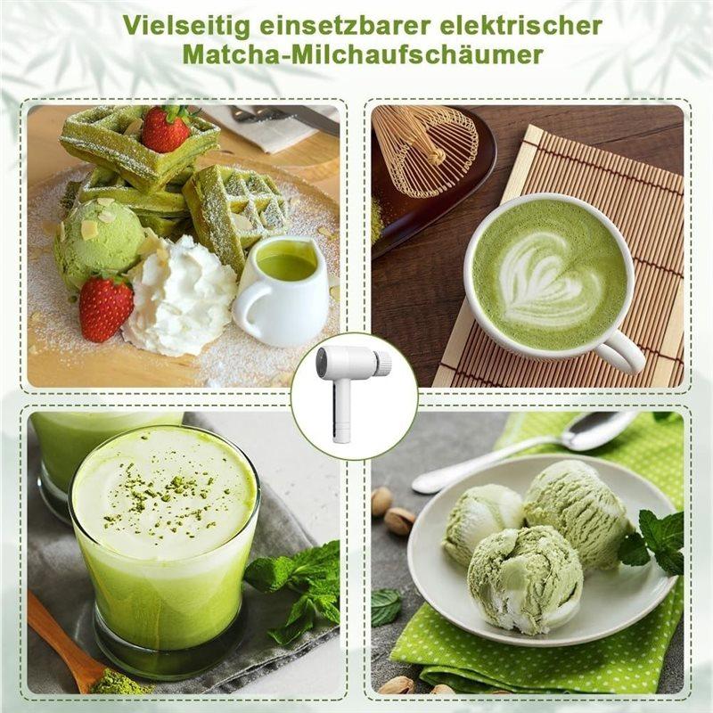 LITE-Matcha Electric Whisk Set Electric Matcha Whisk For Matcha Tea Lovers