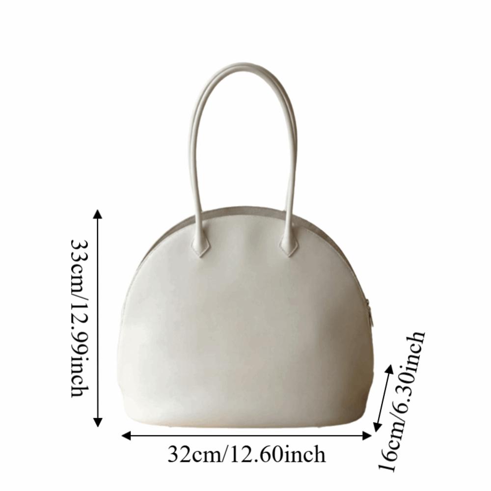 Versatile Style Shell Shoulder Bag Soft Handheld Shoulder Bag New PU Leather Tote Bag Shopping Bag