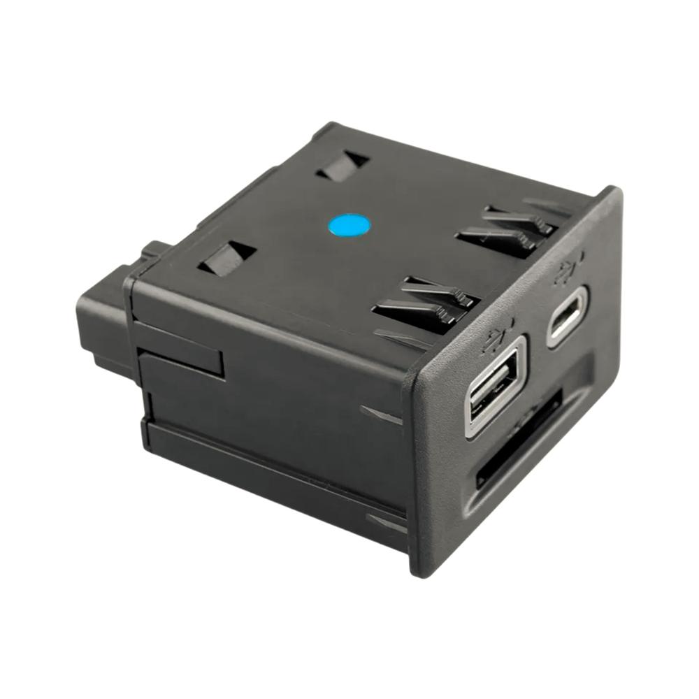 USB Аудио Вспомогательный Разъем Гнездо Сборка Для GMC Sierra 1500 Acadia Cadillac