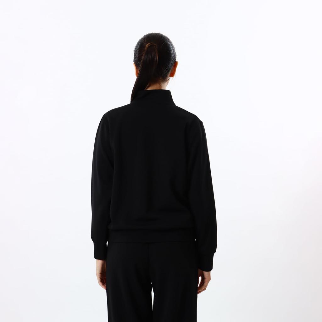 Куртка Быстросохнущая с Логотипом Script на Молнии Спортивная Черная L [Champion] Женская CW-YSE01