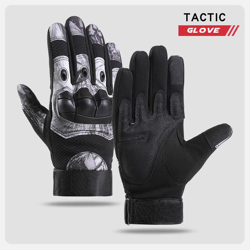 Tactical Gloves Full Finger Men's Field Outdoor Protection Sports Training Military Fans Fighting Cycling Mountaineering Gloves