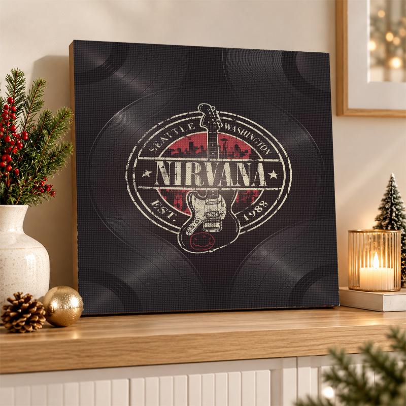 Nirvana Diamond Painting Kit 5D Full Drill DIY Diamond Mosaic Wall Art Home Decor