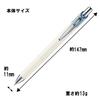 Шариковая ручка Pentel EnerGel Clena 0,4 мм, синий корпус, черные чернила (10 шт.)