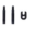 SCHWALBE Valve Extension Black 30mm [Genuine Product] (2 Pieces)
