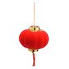 Lanterns Round Small Handcrafted Lantern Decoration for Tent RV Courtyard Terrace Red