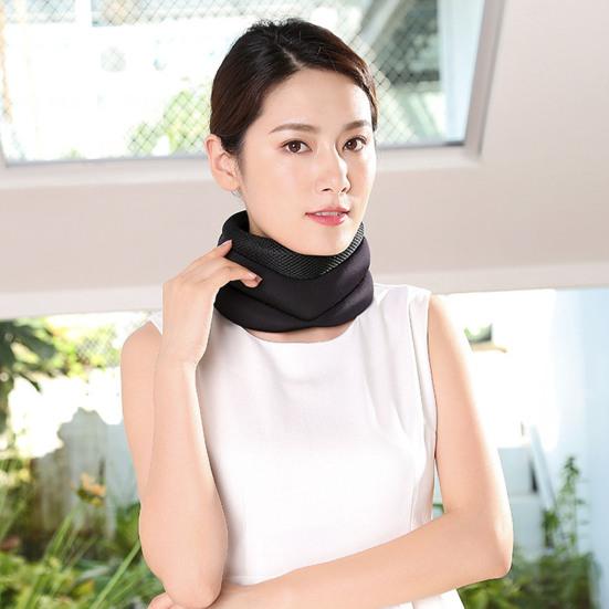 Противохраповой шейный бандаж, регулируемый, с высоким отскоком, пенный шейный бандаж, обезболивающий, стабилизирующий челюсть, для мужчин и женщин