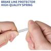 Brake Line Protector 3/16 Inch - 16 Ft Stainless Steel Premium Galvanized Guard Spring - Anti-Corrosion Gravel Shield For Truck, SUV, Off-Road
