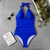 Цельный купальник женский сплошной купальный костюм халтер боди пуш-ап купальник монокини пляжная одежда купальники больших размеров