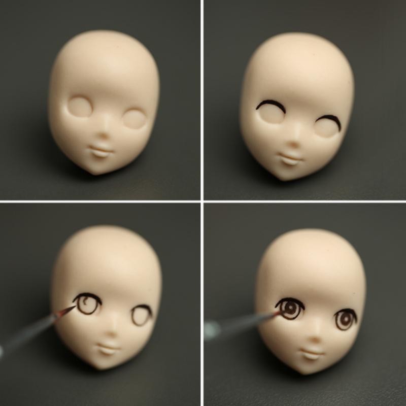 13 шт. Силиконовая форма для лица куклы, мультяшная голова куклы, форма для конфет и печенья, DIY, украшение торта, инструменты для выпечки, глина, шоколад, кондитерские формы