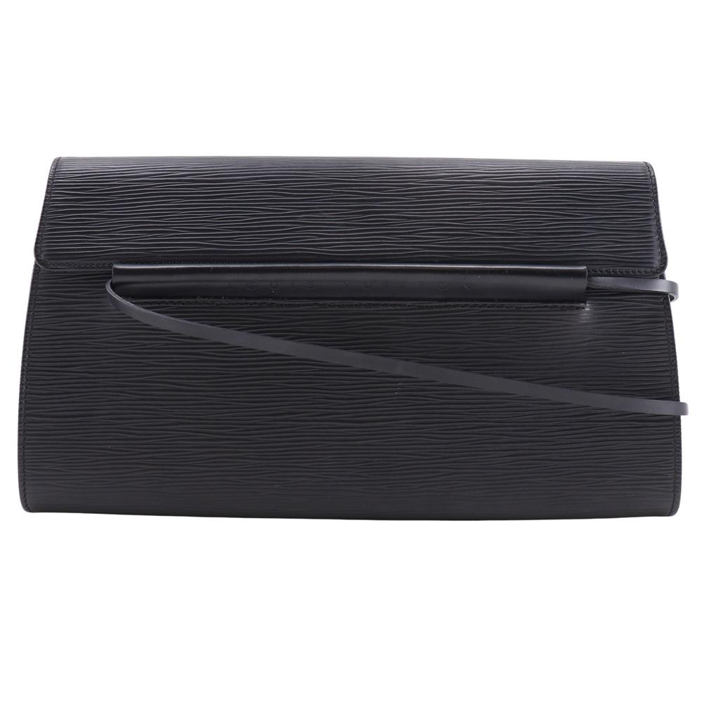 Louis Vuitton Dinar Shoulder Bag M52022 Noir Black Epi Leather Women Used