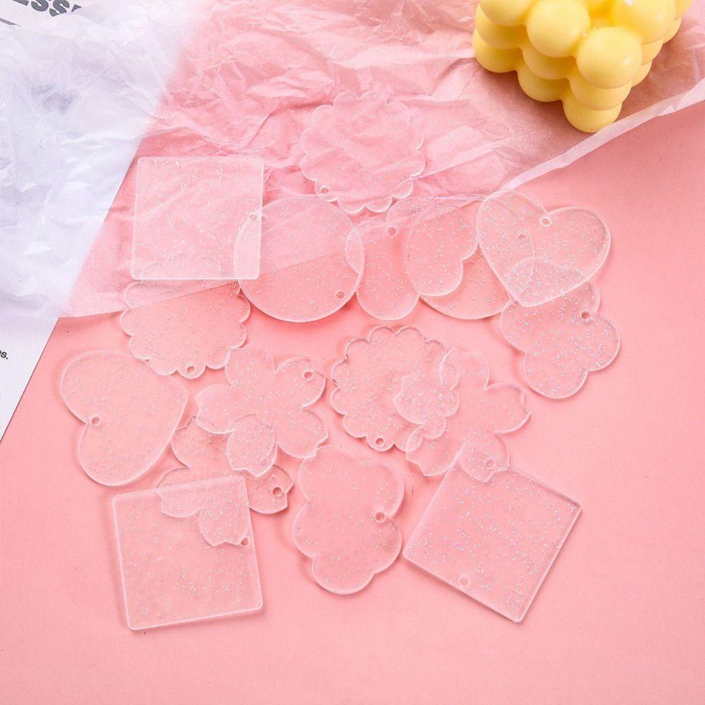 Gradual Acrylic Transparent Guka DIY Pendants Photocard Keychain Stationery Photo Display Cards