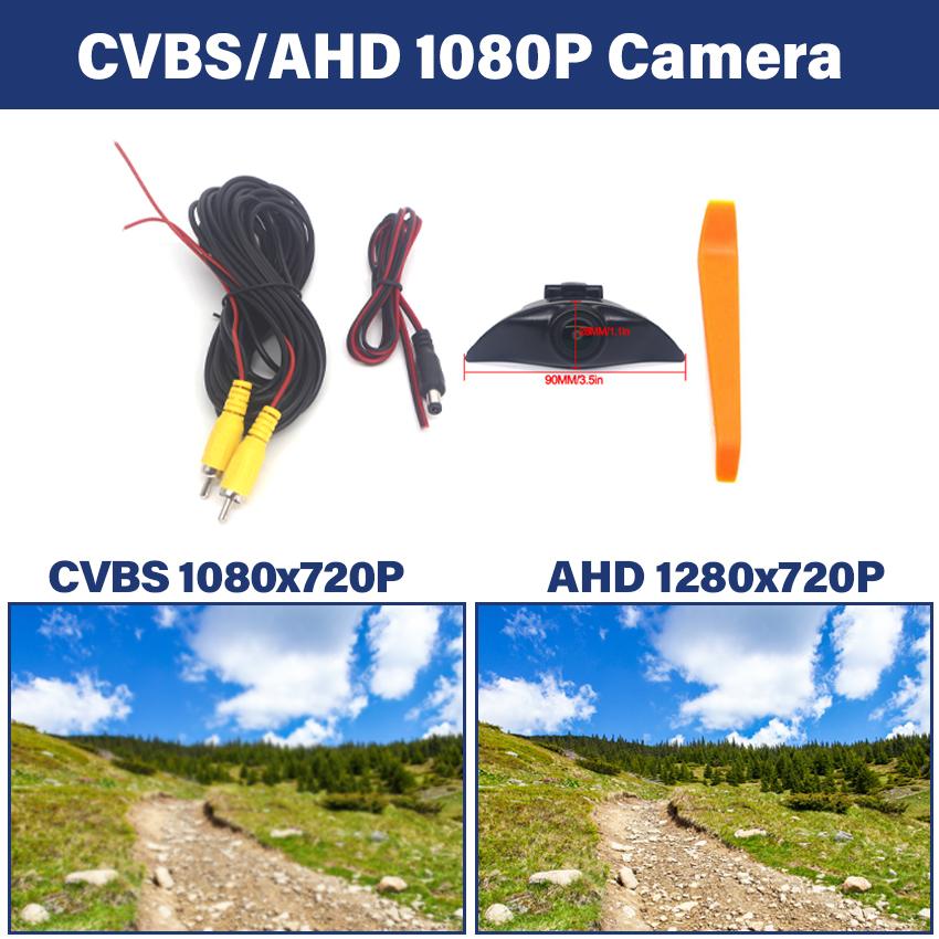 AHD 1080P Fisheye Car Front View Positive Logo Camera для Volvo SL40 SL80 XC60 XC70 XC90 S40 S60 S80 S90 C30 C70 V40 V50 V60 V70