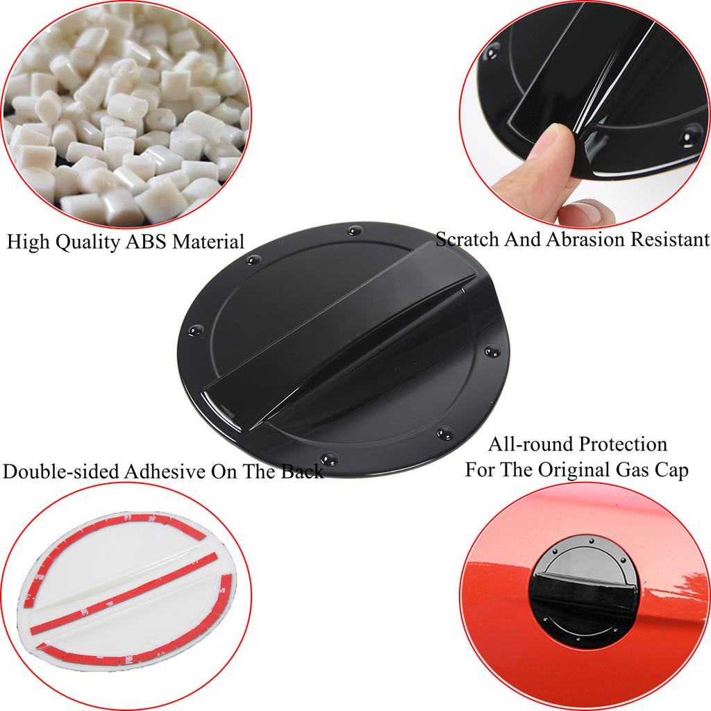 Внешняя крышка топливного бака автомобиля, декоративная накладка, аксессуары для стайлинга Ford Mustang 2015 2016 2017 2018