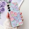 Чехол для Samsung Galaxy A17 5G SM-A176B Новый Чехол с Рисунком Кошки и Бабочки Мягкий Тонкий Чехол для Телефона Для Samsung A17 A 17 5G Fundas Сумки