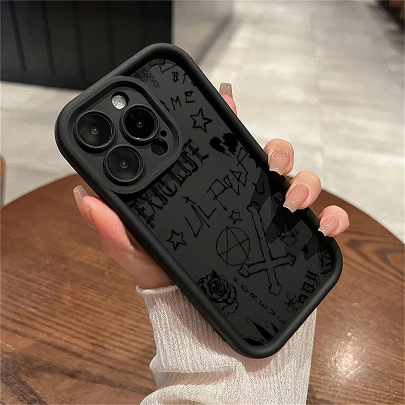 Чехол для телефона Lil Peep Hell Boy Rapper для iPhone 16 Чехол iPhone 15 14 13 12 Mini 11 Pro Max 16 Plus XS 15Pro Ударопрочная задняя крышка