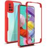 Case - BOOLING - for Samsung A51 - Red - 360° Protection - Anti-Scratch - Rigid