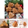 Плюшевая Рождественская Кукла Пряничный Домик Звездное Печенье Рождественское Печенье Дерево Подарок для Детей