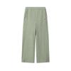 White Minimalist Classic Versatile Trendy Casual Pants Women Bottoms Green F11W543607FLG
