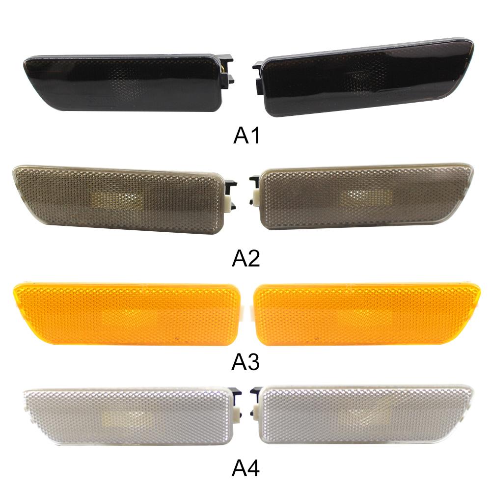 1 пара габаритных огней на передний бампер автомобиля, указатели поворота для VW Golf 4 Jetta MK4 1999-2005, линзы указателя поворота