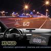 Автомобильный hud дисплей, GPS-спидометр, интерфейс OBD2 II, универсальный проект лобового стекла