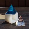 Форма для украшений Подвеска Пирамида Силиконовые украшения Инструмент для ручной работы из смолы