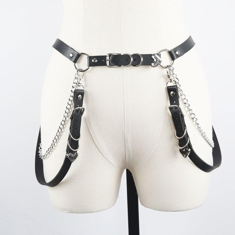 Metal Waist Chain Punk JK Leg Loop Leg Accessories Skirt Belt Dress Accessories