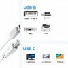 Type-C MIDI Cable, USB C To USB B Male Converter Cable, USB Printer Cable, USB 2.0 for MacBook Pro, Digital Piano, Audio Interface, Etc. (1-Pack)