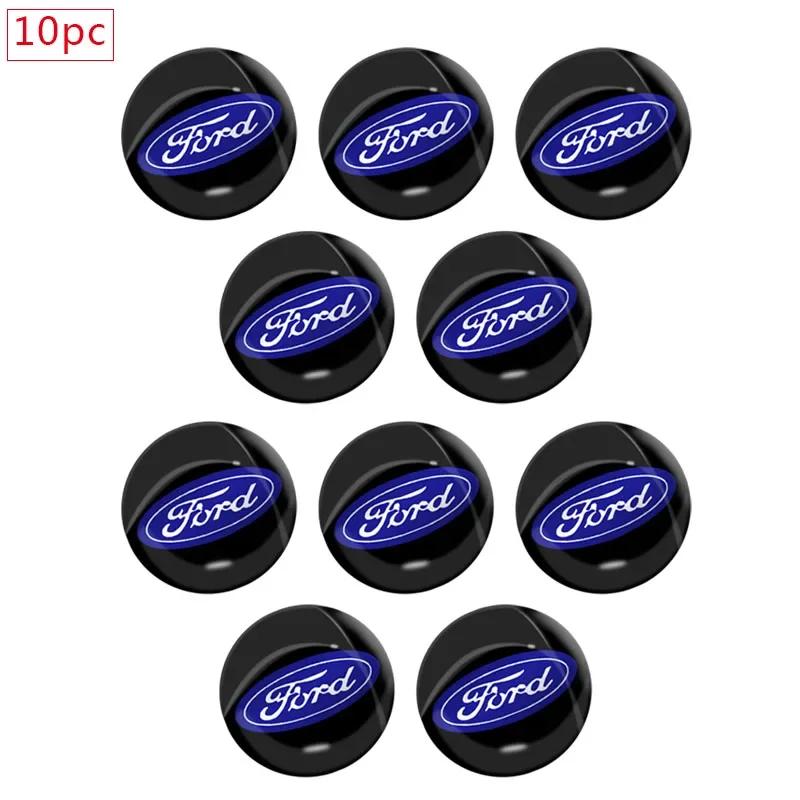 Car Sticker Ford 10pcs Car Stickers Decoration Protection For Ford Focus 2 3 4 MK2 MK3 MK4 MK6 MT Mustang Fiesta Mk7 Escape F150