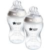 Biberons - TOMMEE TIPPEE - NATURAL START- 340 Ml - Anti-colique - Tétine Imitant La Forme Du Sein - Lot De 2