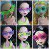 Colorful Plastic Glasses Sunglasses For Monster High Doll Eyeglasses For Bratz Dolls Ever After High Dollhouse Accessories 1/6
