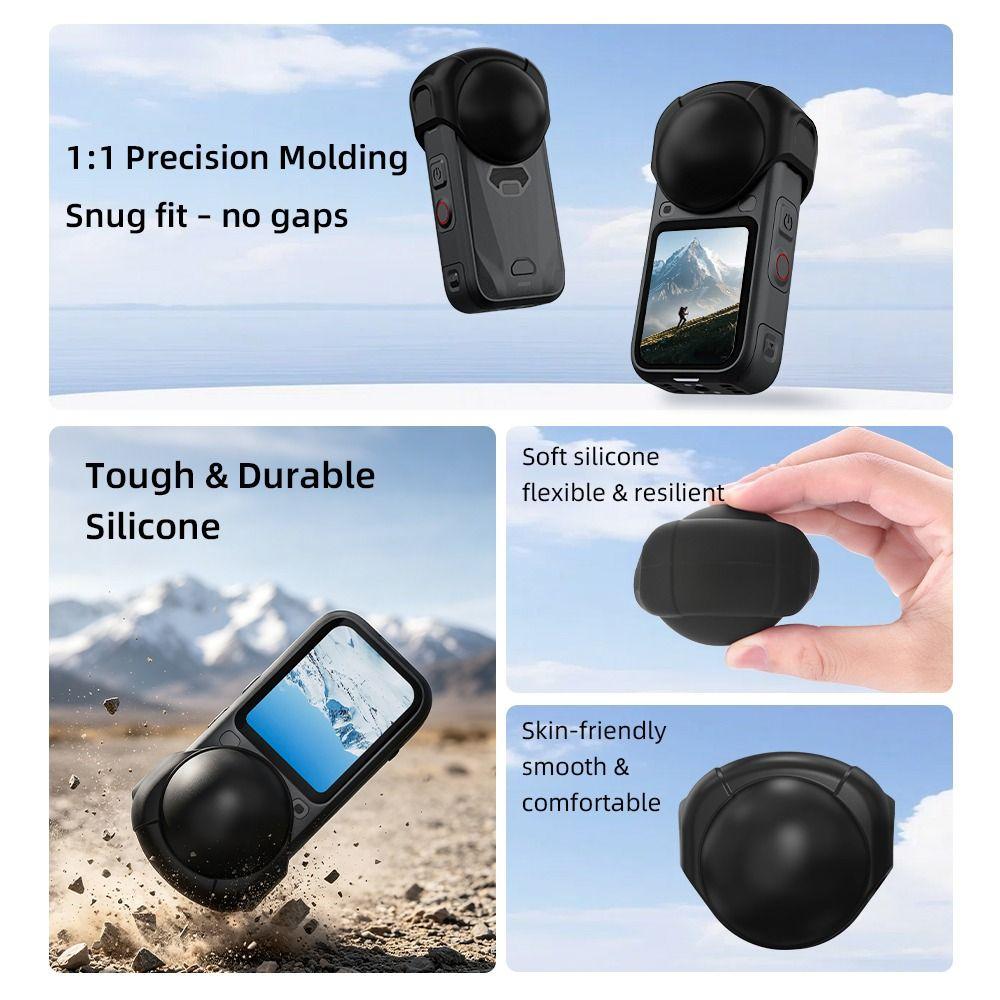 Anti-Scratch Lens Cover Protective Lens Protector for Insta360 X6 Action Camera Accessories