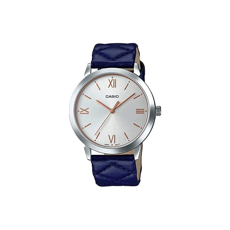 Casio Женские часы стандартной серии 36 мм Серебристые LTP-E153L-2ADF LTP-E153L-2ADF