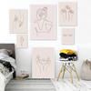 Abstract Boobie Poster Female Figure Line Art Print Minimalist Nordic Canvas Painting Modern Wall Picture Living Room Home Decor