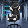 Fauteuil Gamer - FOXSPORT - Modèle réglable - Tapis de sol inclus - Charge 200KG - Noir