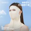 New 3D Full Face Sun Protection Mask Breathable UPF50+ Ice Silk Mask Dustproof Neck Protection Sunshade Face Mask Summer