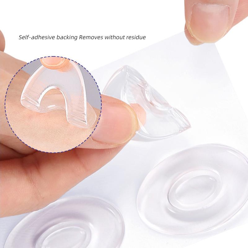 4 шт. водонепроницаемые подушечки для пальцев ног овальные гелевые подушечки для мозолей от натирания многоразовые наклейки для мозолей защита от мозолей