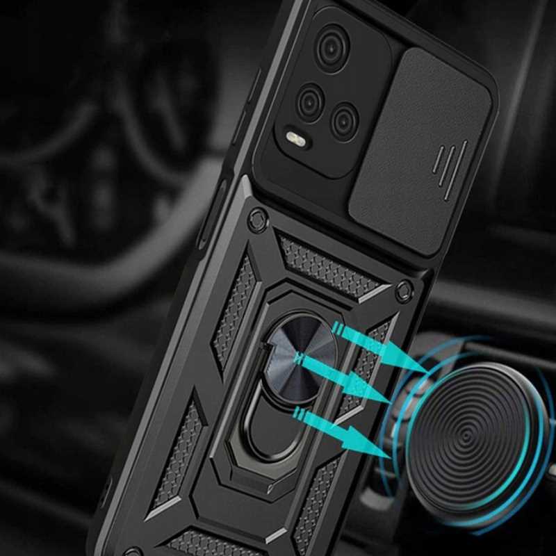 Spacecase Camring Vivo Y21S Black