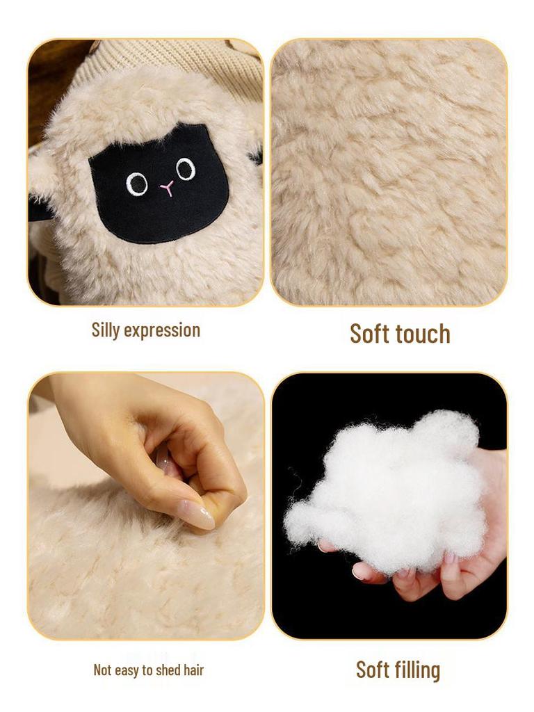 Милая подушка-овечка: Подушка для поясницы и для дневного сна в офисе на диван